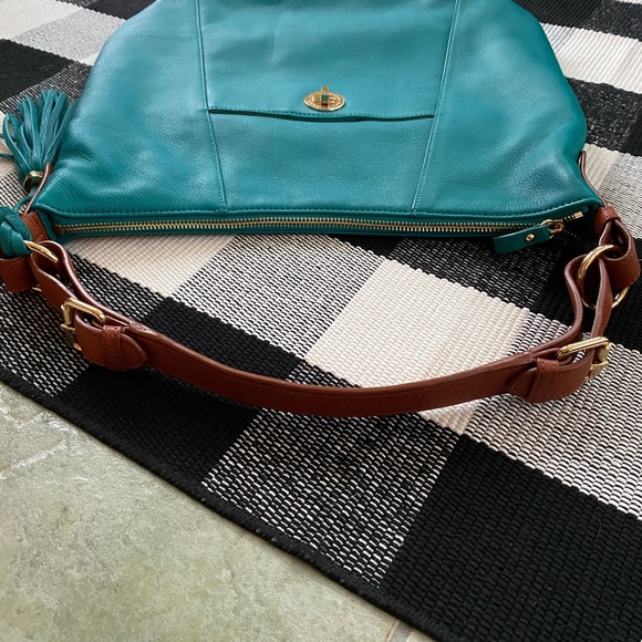 Isaac Mizrahi Bridgehampton Pebble Leather Bag NWOT - Picture 5 of 12